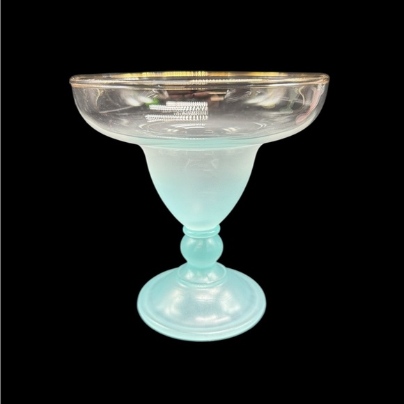 Blendo Margarita Glasses Set of 5 Frosted Colorful Vintage Mid Century Modern - Picture 6 of 11